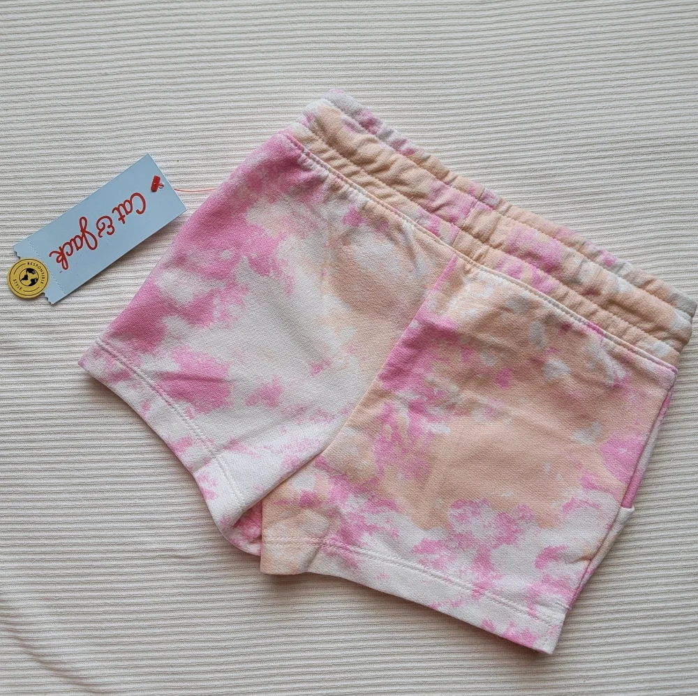 Cat & Jack Pink Tie Dye Shorts